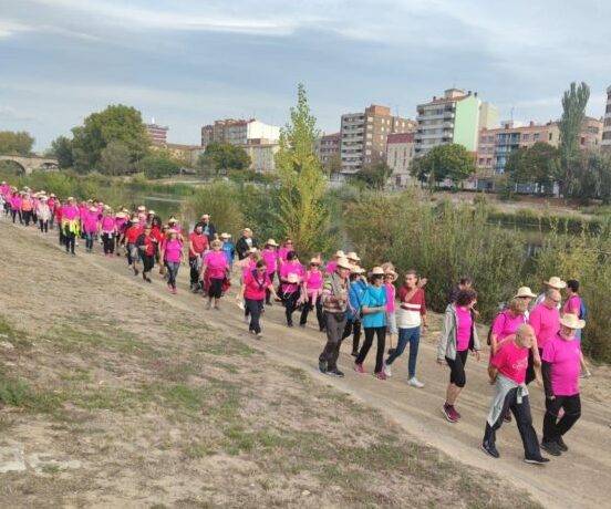 Paseo Rosa a favor del cáncer de mama